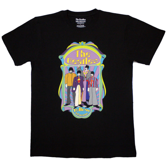 The Beatles T Shirt - Yellow Submarine Sub Band Frame v2