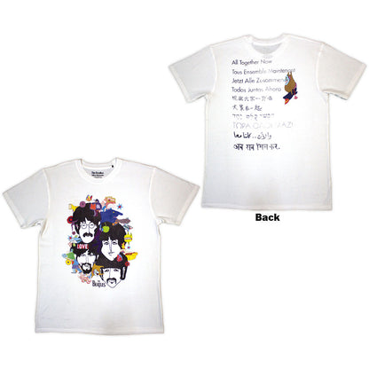 The Beatles T Shirt - Yellow Submarine Heads Collage / Atn | Buy Now For 24.99