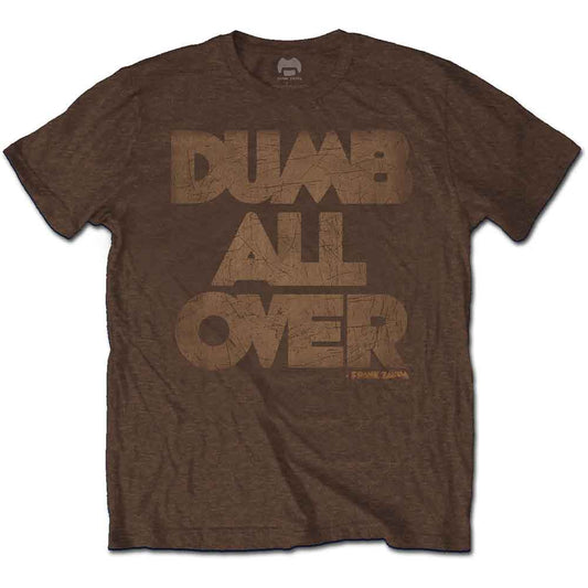 Frank Zappa T Shirt - Dumb All Over