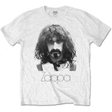 Frank Zappa T Shirt - Thin Logo Portrait