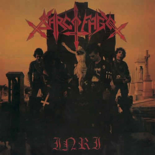 Sarcofago Music Cassette - Inri | Buy Now For 19.99