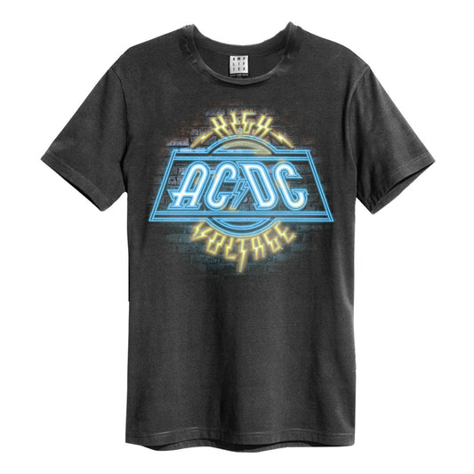 AC/DC T Shirt - High Voltage Neon Amplified Vintage