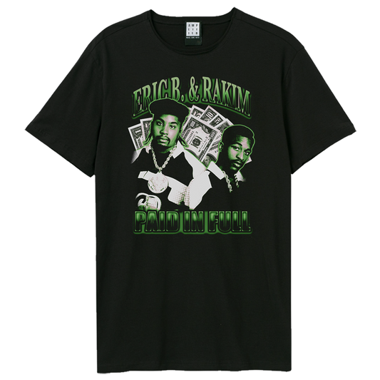 Eric B & Rakim Amplified Vintage T Shirt - Paid In Full