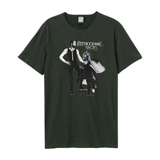 Fleetwood Mac T Shirt - Rumours Charcoal Amplified Vintage