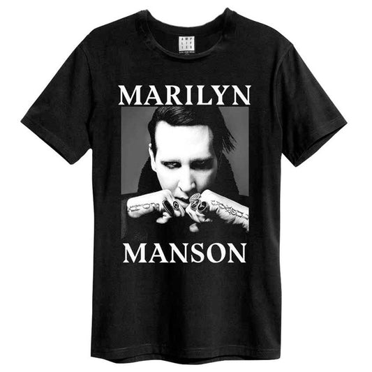Marilyn Manson T Shirt - Fists Amplified Vintage