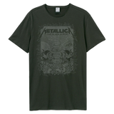 Metallica T Shirt - The Black Album Amplified Vintage
