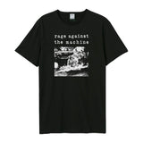 Rage Against The Machines T Shirt - Monk Fire Amplified Vintage