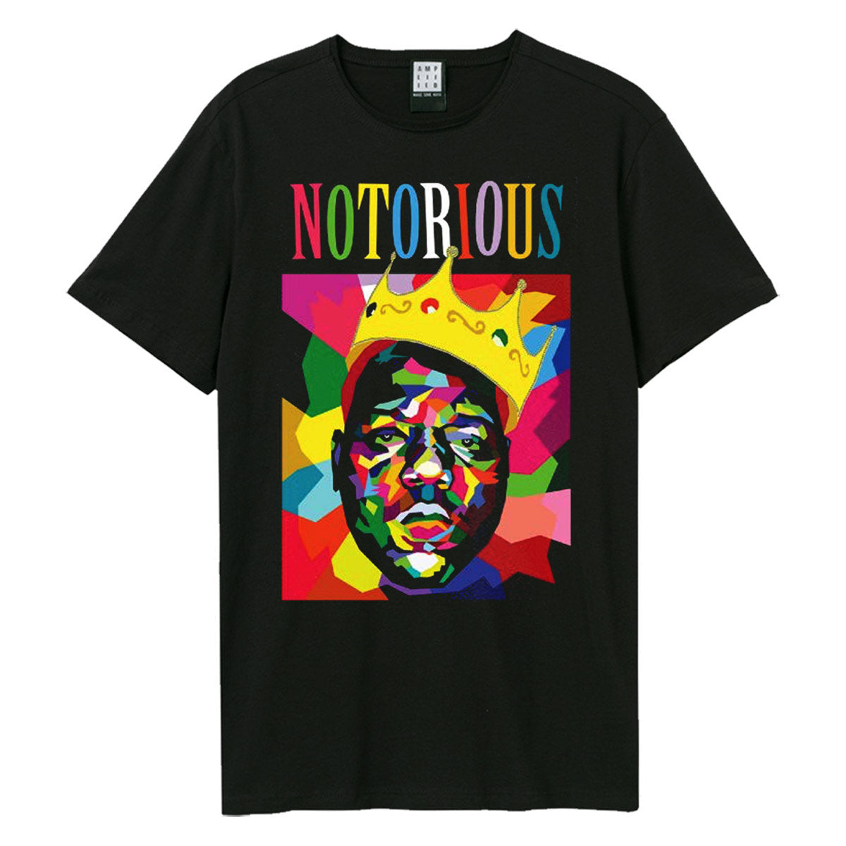 Notorious Big Amplified Vintage T Shirt - Geo Crown