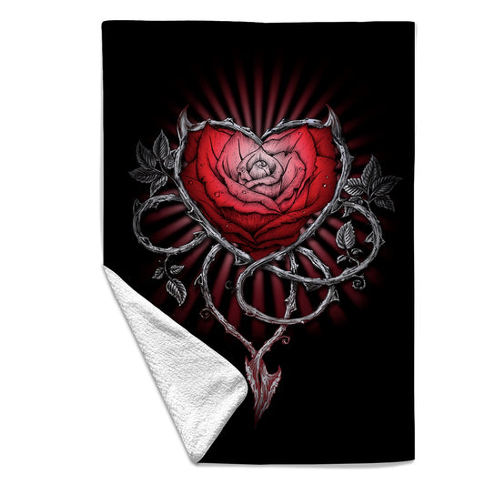 Rocksax X Alchemy Blanket - Devils Rose | Buy Now For 54.99
