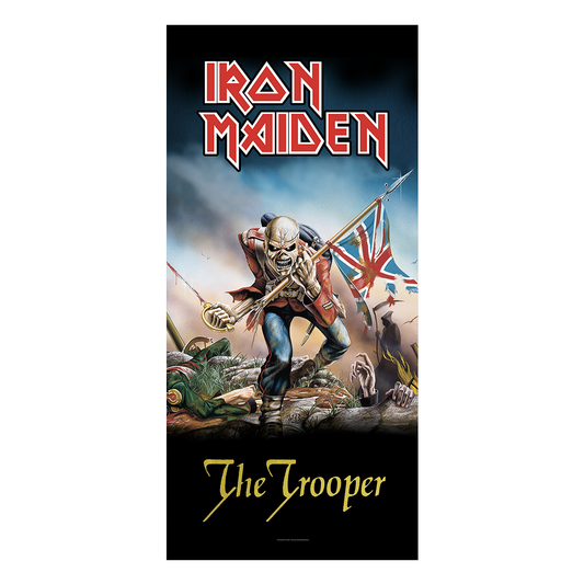 Rocksax Iron Maiden Towel - Trooper | Buy Now For 34.99