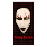 Rocksax Marilyn Manson Towel - Lips | Buy Now For 34.99