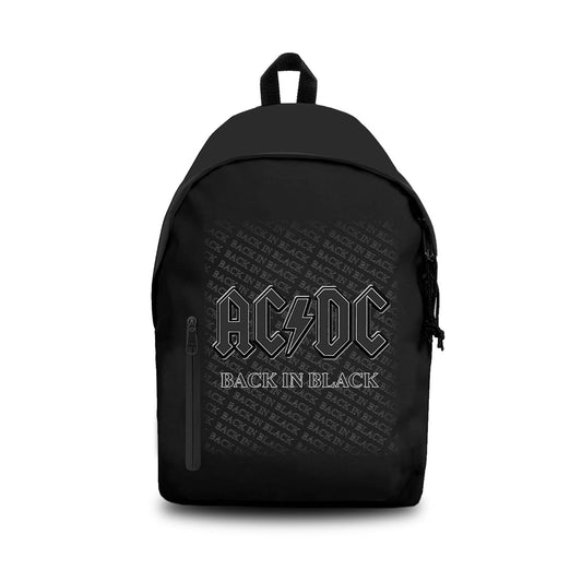 Rocksax AC/DC Graphic Daypack - Back In Black | Buy Now For 39.99