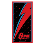 Rocksax David Bowie Beach Towel - Lightening  | Buy Now For 34.99