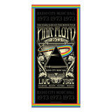 Rocksax Pink Floyd Beach Towel - Live 73 | Buy Now For 34.99