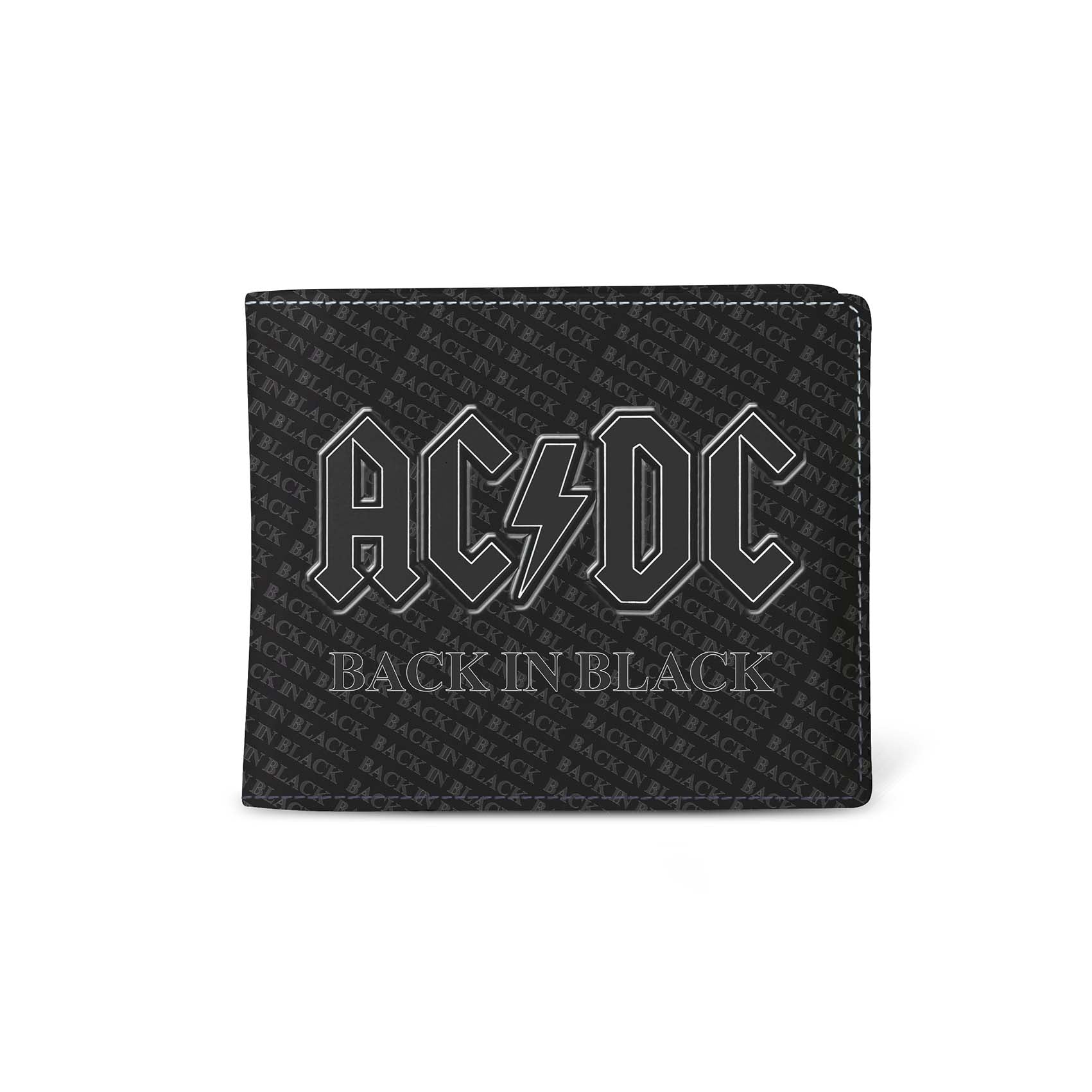Rocksax AC/DC Wallet - Back In Black  | Buy Now For 19.99
