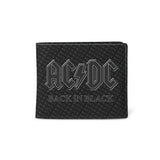 Rocksax AC/DC Wallet - Back In Black  | Buy Now For 19.99