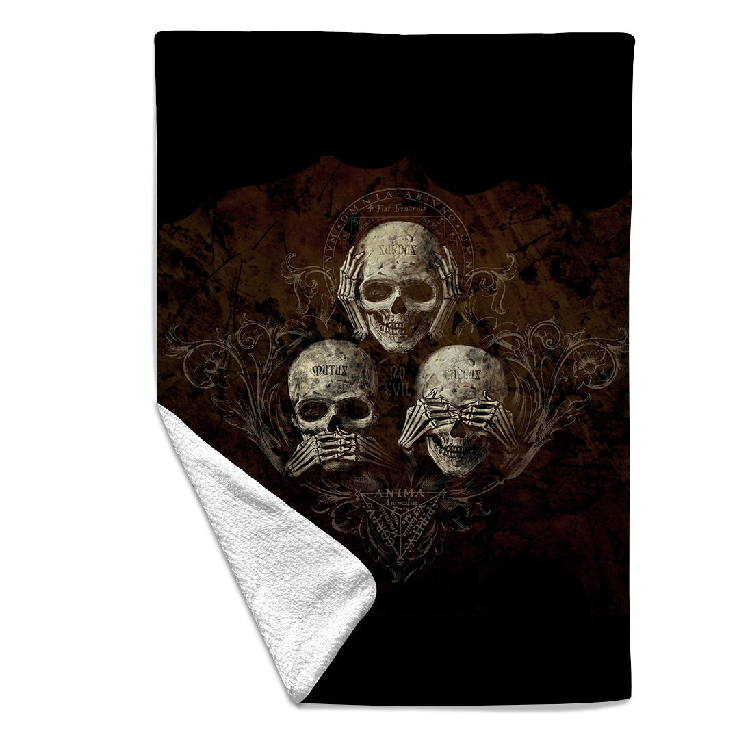 Rocksax X Alchemy Blanket - No Evil | Buy Now For 54.99