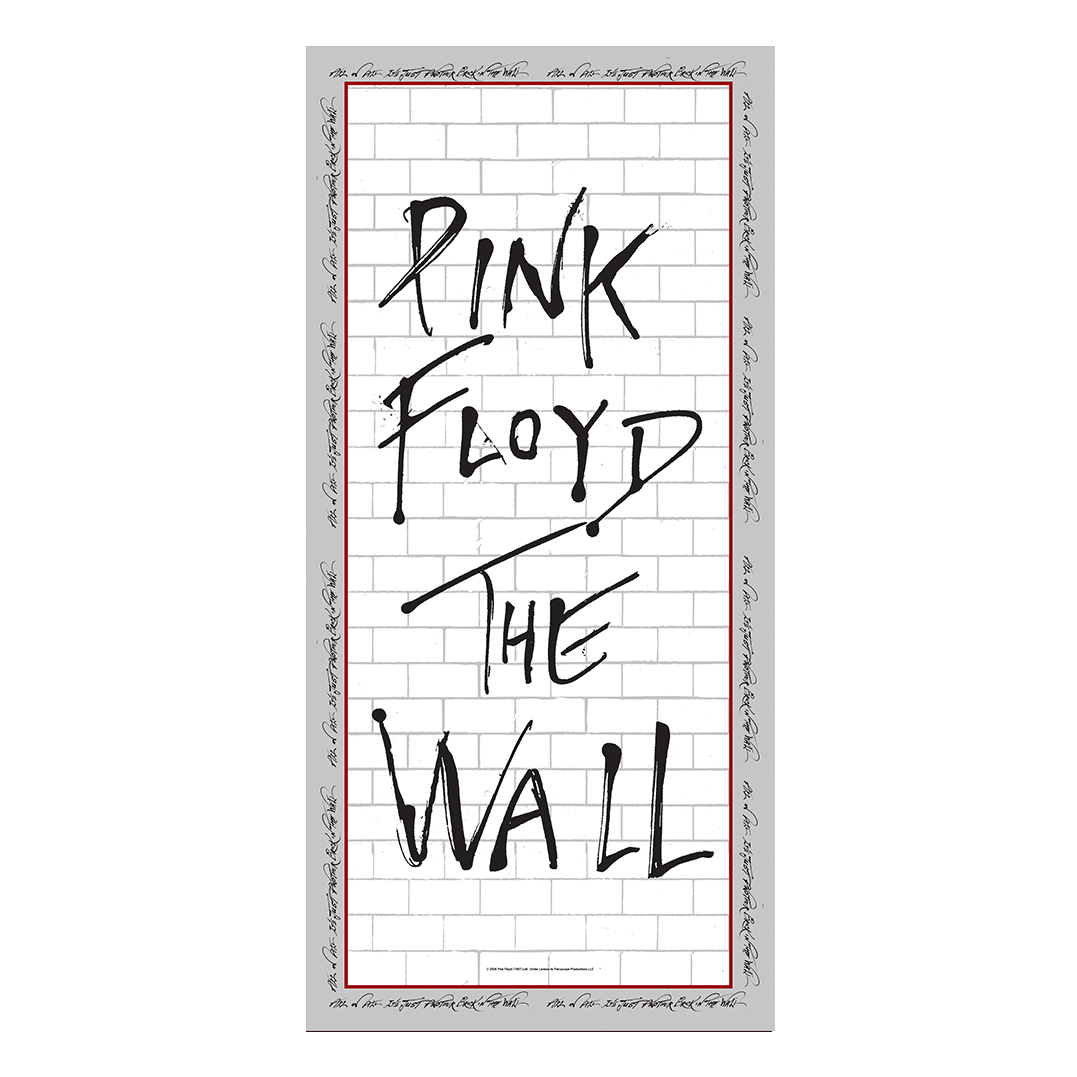 Rocksax Pink Floyd Beach Towel - The Wall | Buy Now For 34.99