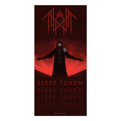 Rocksax Sleep Token Beach Towel - Red Vessel | Buy Now For 34.99
