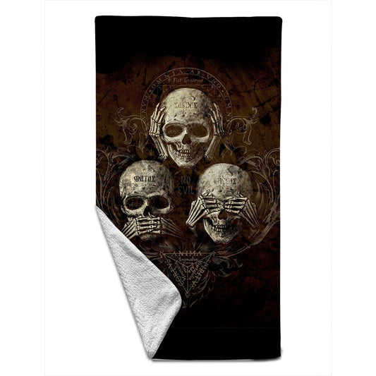 Rocksax X Alchemy Towel - No Evil | Buy Now For 29.99