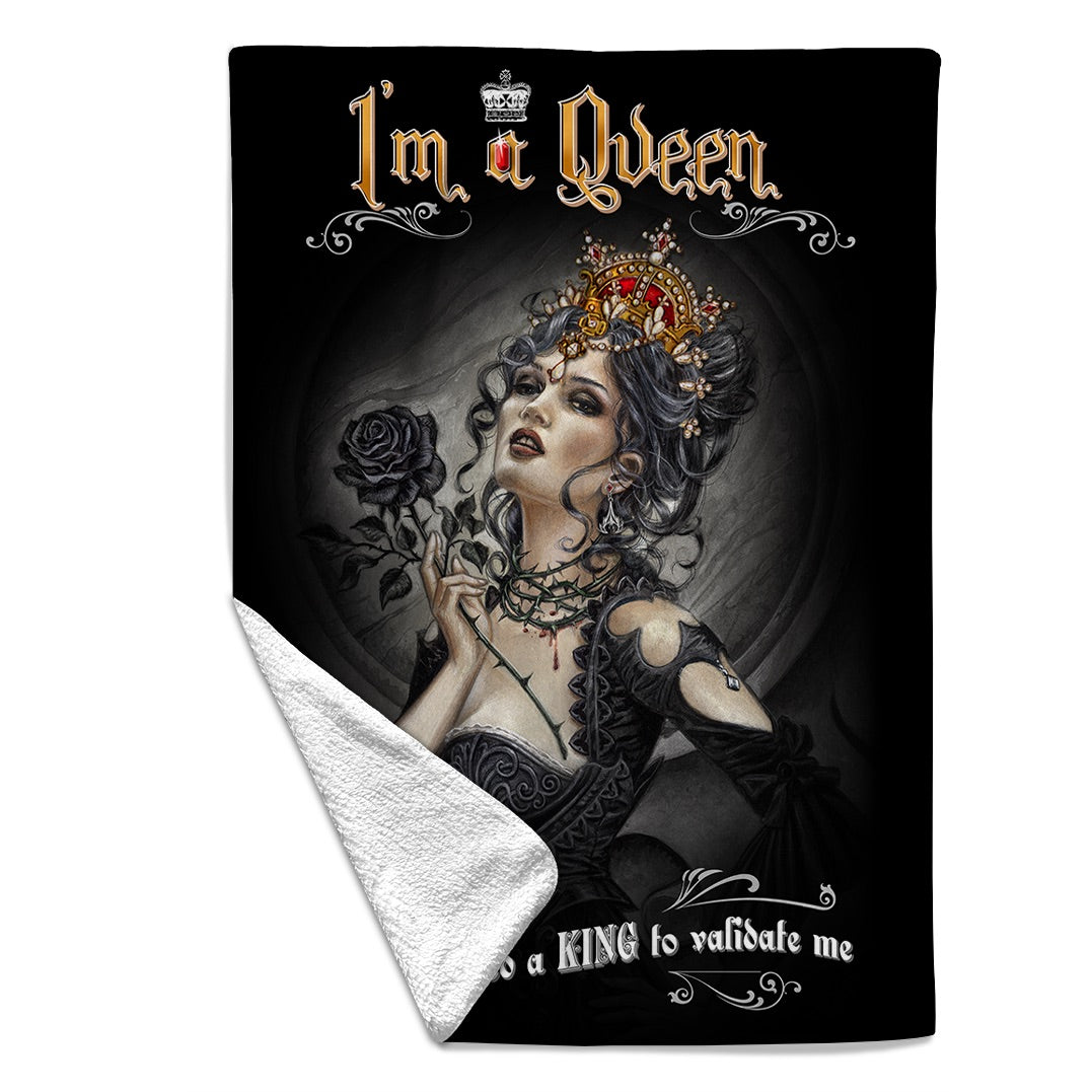 Rocksax X Alchemy Blanket - Tarot Queen | Buy Now For 54.99