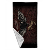 Rocksax X Alchemy Towel - Dark Angel | Buy Now For 29.99
