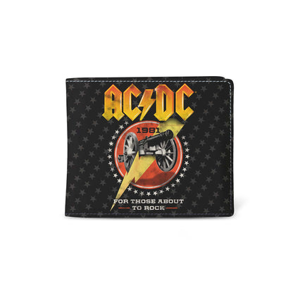Rocksax AC/DC Wallet - For Those About to Rock  | Buy Now For 19.99