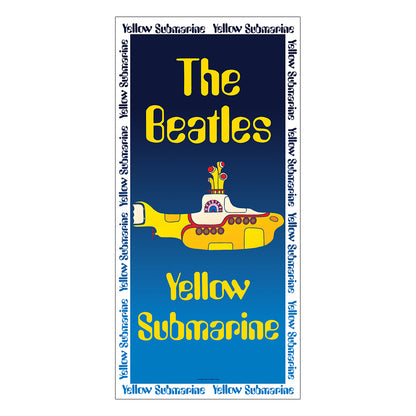 Rocksax The Beatles Beach Towel - Yellow Submarine | Buy Now For 34.99