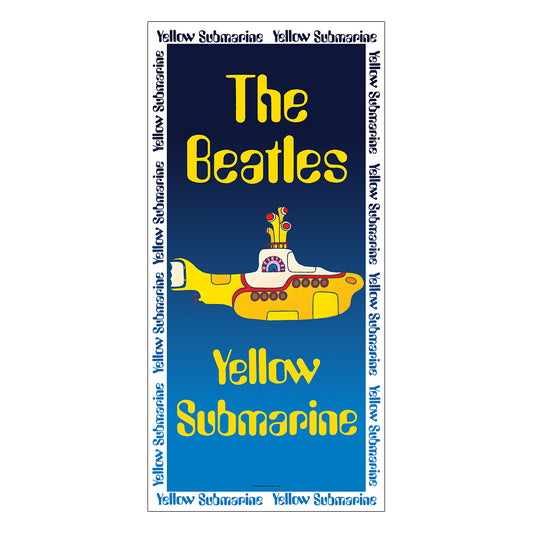 Rocksax The Beatles Beach Towel - Yellow Submarine | Buy Now For 34.99