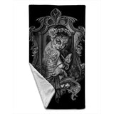 Rocksax X Alchemy Towel - Widow's weed | Buy Now For 29.99