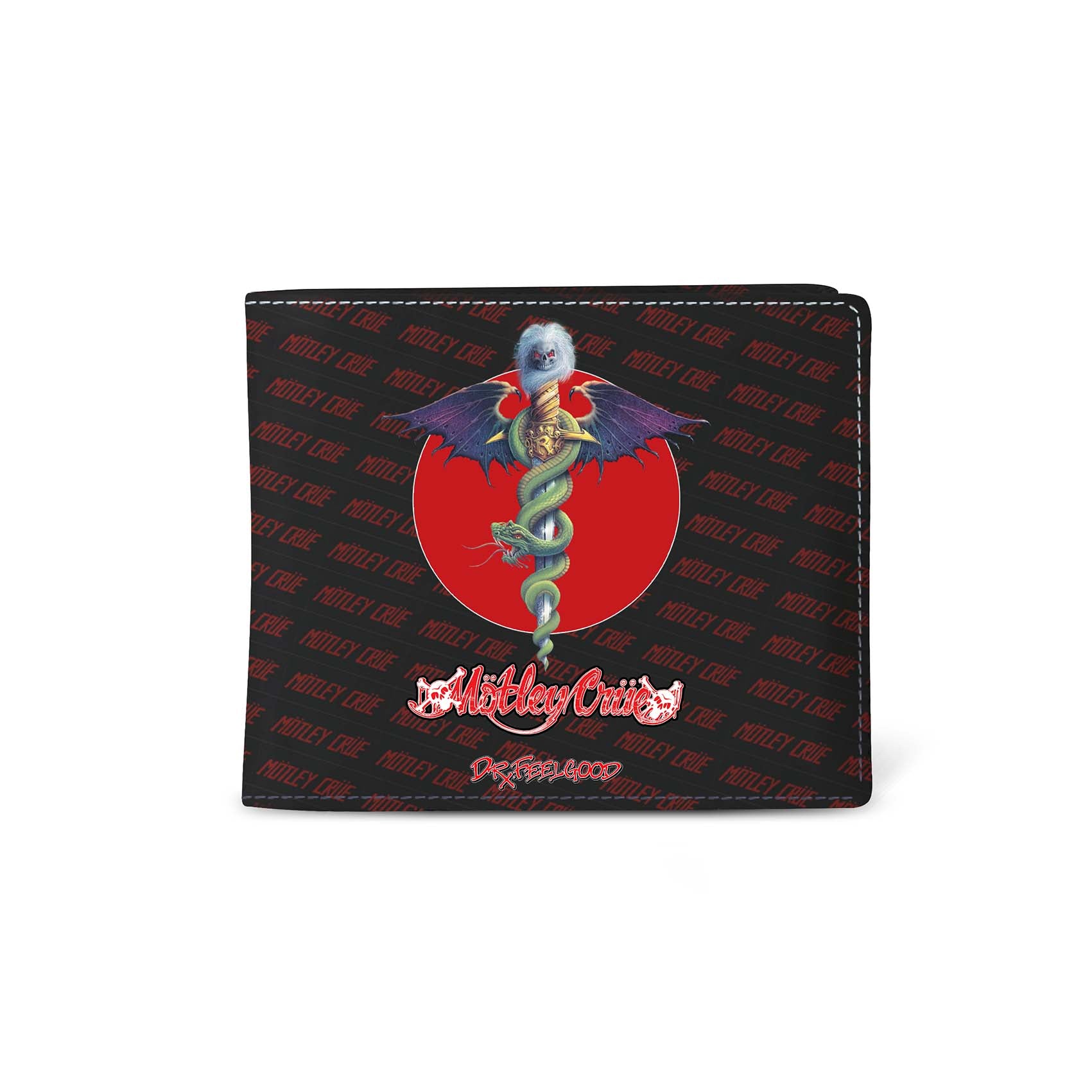 Rocksax Mötley Crüe Wallet - Dr Feelgood 2  | Buy Now For 19.99