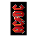 Rocksax AC/DC Beach Towel - Logo Black | Buy Now For 34.99