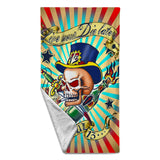 Rocksax X Alchemy Towel - Live Now, Die Later | Buy Now For 29.99