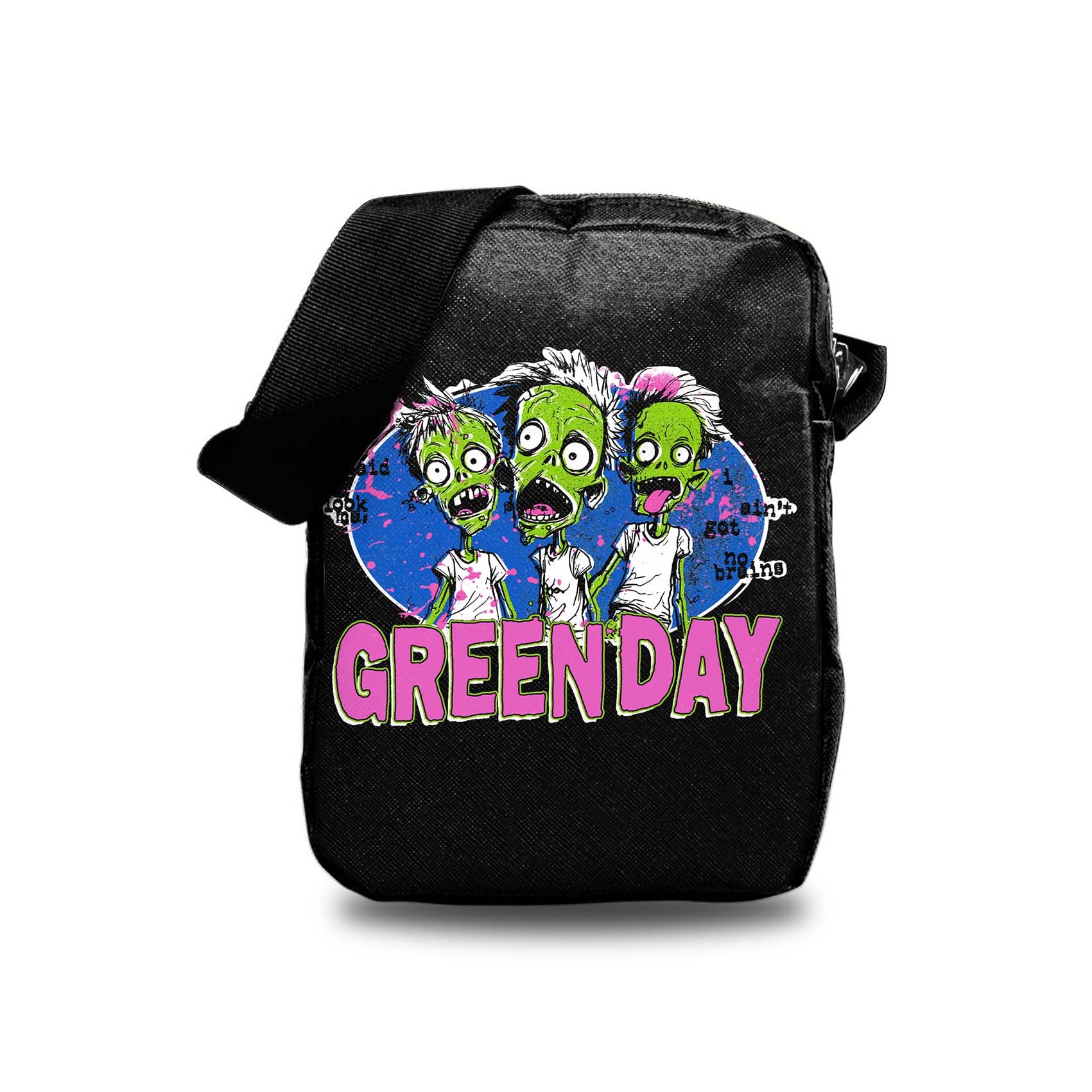 Rocksax Green Day  Crossbody Bag - Zombie | Buy Now For 19.99 