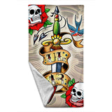 Rocksax X Alchemy Towel - Dagger | Buy Now For 29.99
