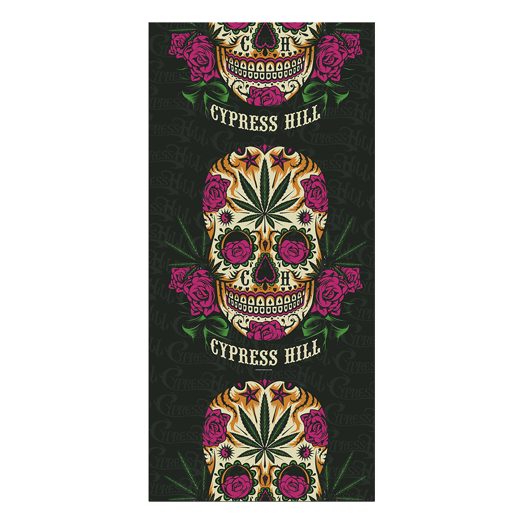 Rocksax Cypress Hill Beach Towel - Tequila Sunrise Black | Buy Now For 34.99
