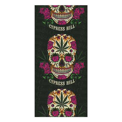 Rocksax Cypress Hill Beach Towel - Tequila Sunrise Black | Buy Now For 34.99