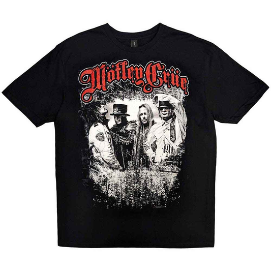 Mötley Crüe T Shirt - Greatest Hits Bandshot