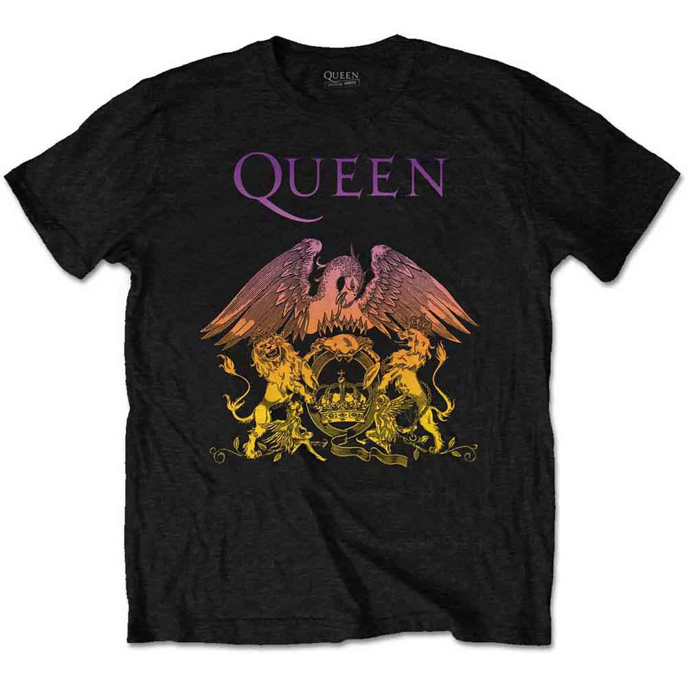 Queen T Shirt - Gradient Crest