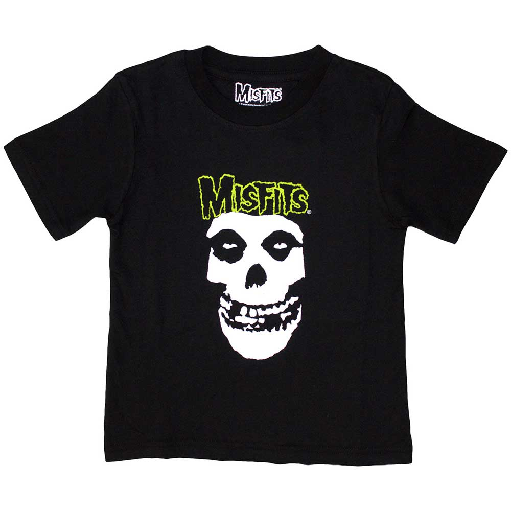 Misfits Children's T Shirt - Skull & Logo