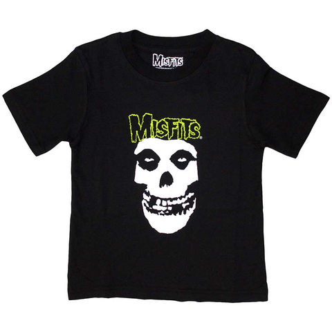 Misfits Children's T Shirt - Skull & Logo