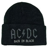 AC/DC Amplified Beanie - Back In Black