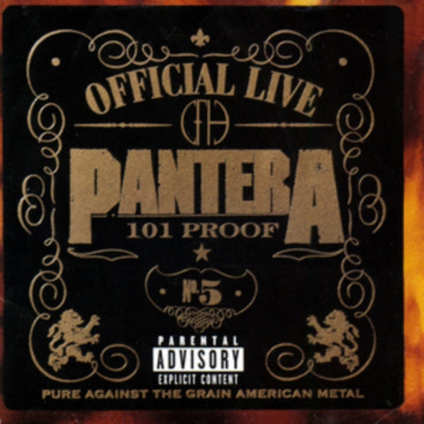 Pantera CD - Official Live - 10 1 Proof