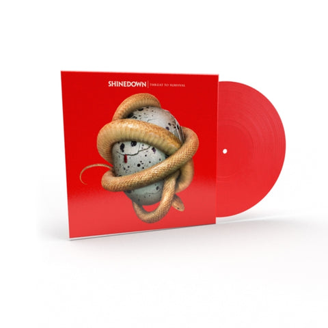 Shinedown LP Vinyl Record - Threat To Survival