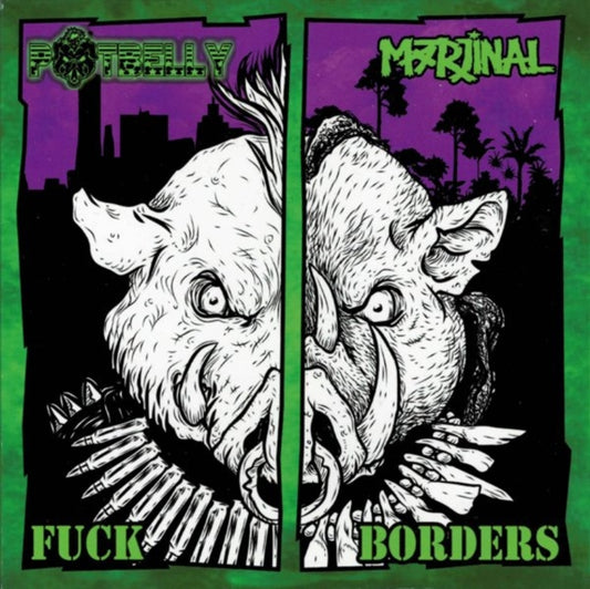 Potbelly / Marjinal CD - Fuck Borders