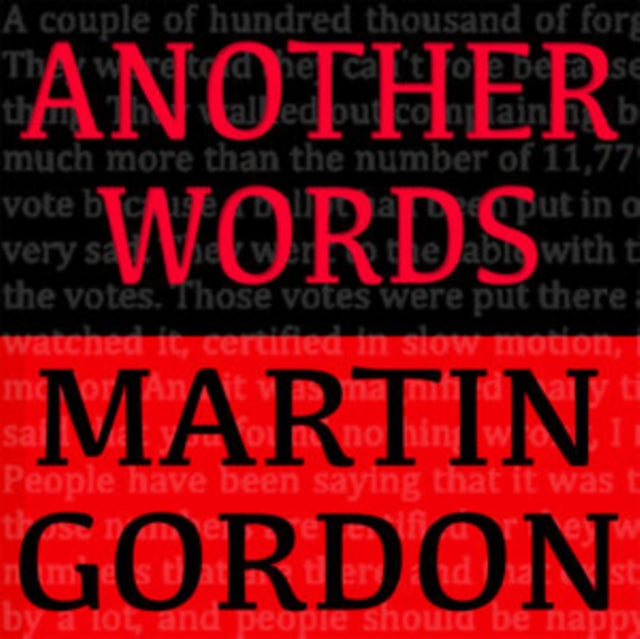 Martin Gordon CD - Another Words