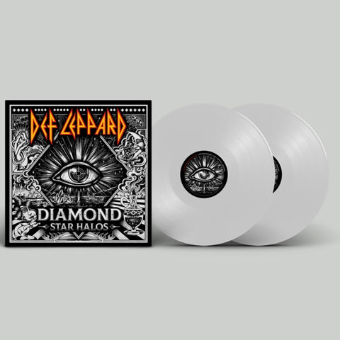 Def Leppard LP Vinyl Record - Diamond Star Halos (Clear Vinyl)