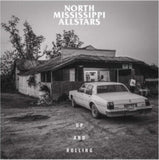 North Mississippi Allstars LP Vinyl Record - Up And Rolling (Sea Glass/Smoke Vinyl)