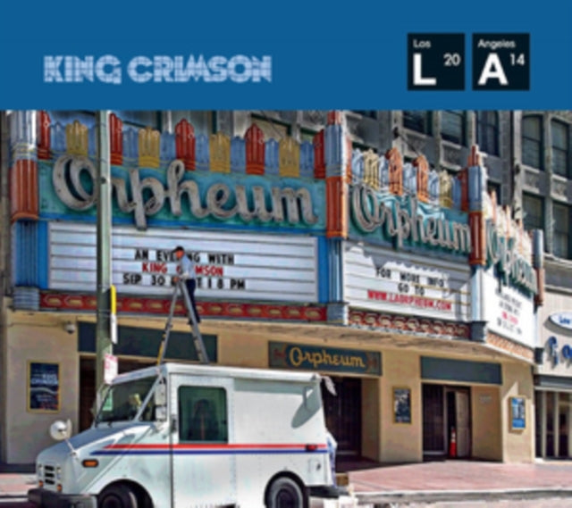 King Crimson LP Vinyl Record - Live At The Orpheum