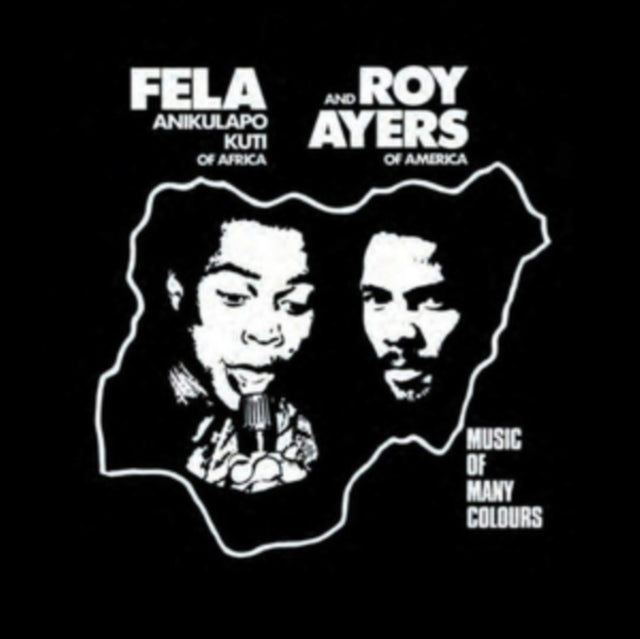 Fela Kuti & Roy Ayers LP Vinyl Record - Music Of Many Colours
